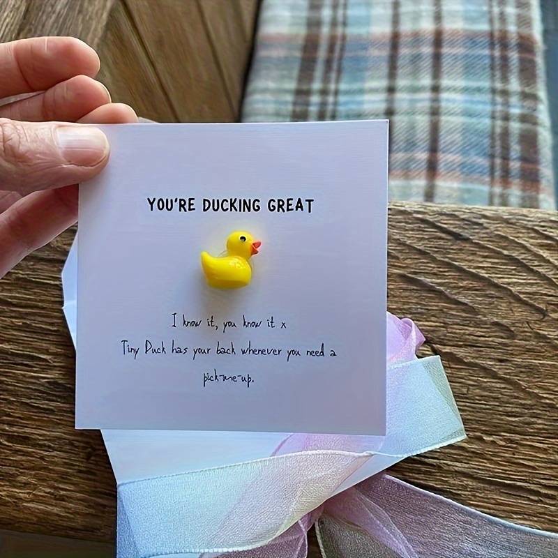 Cheer Up Gift Motivation Gifts Teacher Gift you're Ducking - Temu